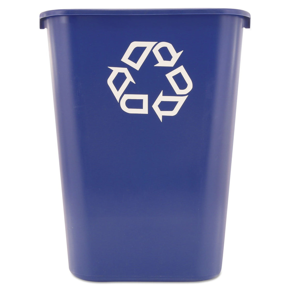 Rubbermaid Commercial Products Deskside Wastebasket/Trash Can, 3.25-Gallon/13-Quart, Black, Small, for Bedroom/Bathroom/Office, Fits Under Desk/Sink/Cabinet