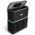 RoadBin Car Trash Can - Slim 4" 2.5 Gallon Hanging Car Garbage Can, Stays Upright, Leakproof and Odor-Sealing Trash Bin for Clean, Clutter-Free Trucks, SUVs and Vans - Designed in the USA